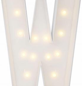 Marquee Light Up Letters, 4FT Marquee Letters W, Mosaic Letters for Balloons, Mosaic Balloon Frame, Giant Cardboard Letters for Birthday Engagement Wedding Party Decoration, Balloon Arch Kit 